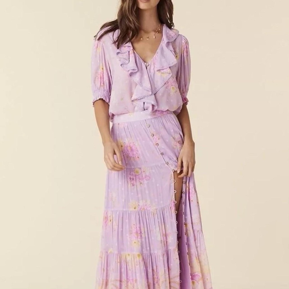 Spell and the Gypsy | Lei Lei frill set (top and skirt) Size L